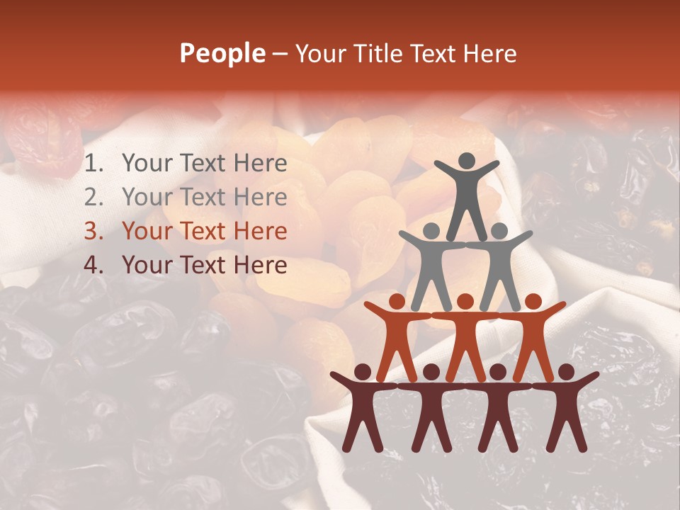 Prune Nobody Healthy PowerPoint Template