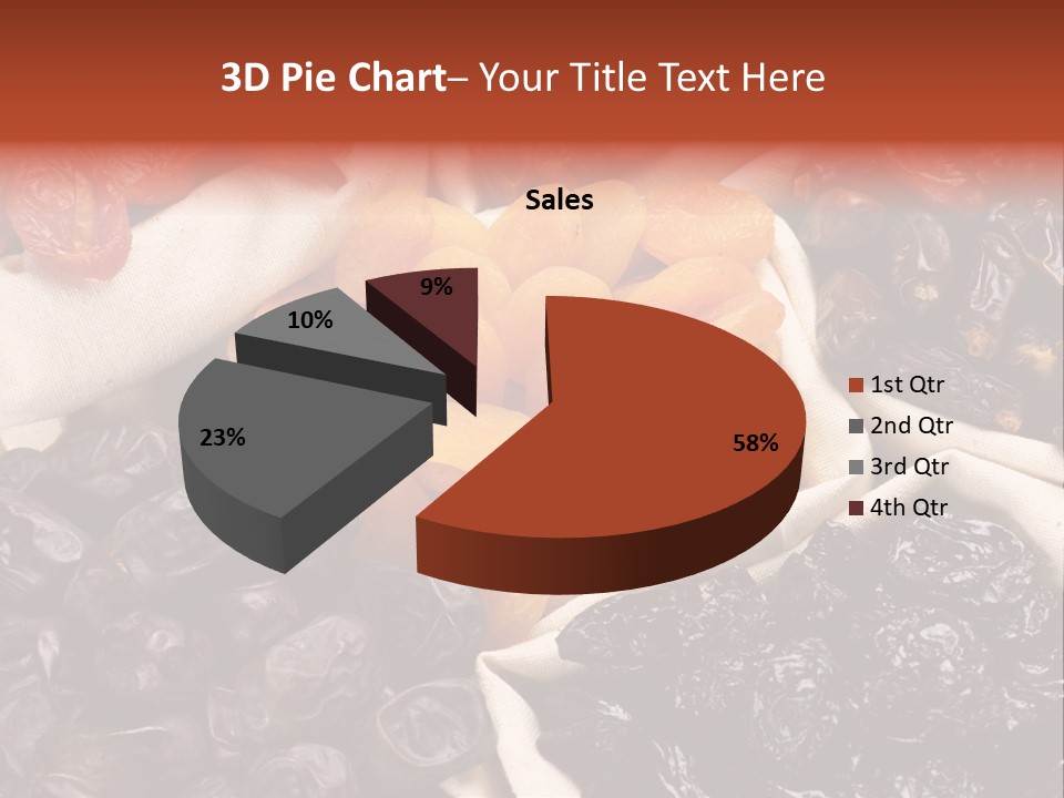 Prune Nobody Healthy PowerPoint Template