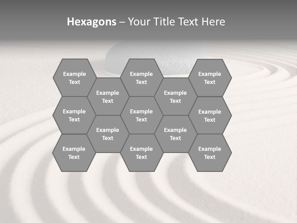 Zen Sandstone Creativity PowerPoint Template