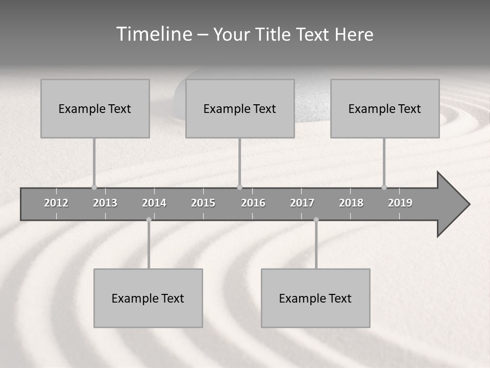 Zen Sandstone Creativity PowerPoint Template