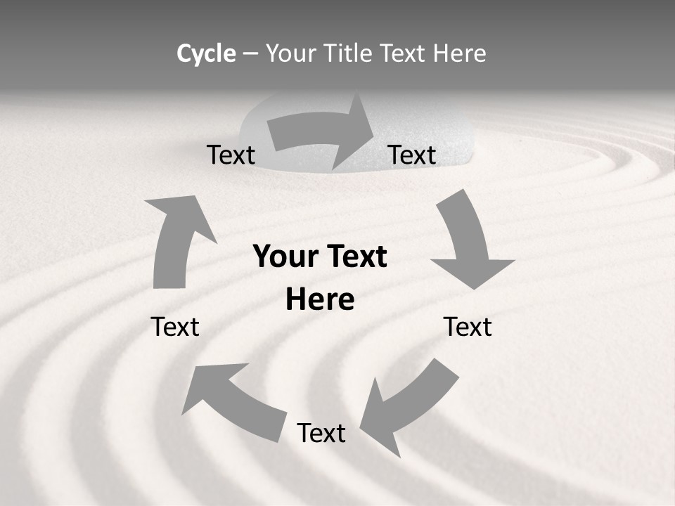 Zen Sandstone Creativity PowerPoint Template