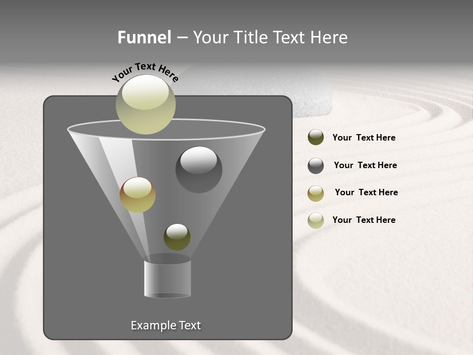 Zen Sandstone Creativity PowerPoint Template