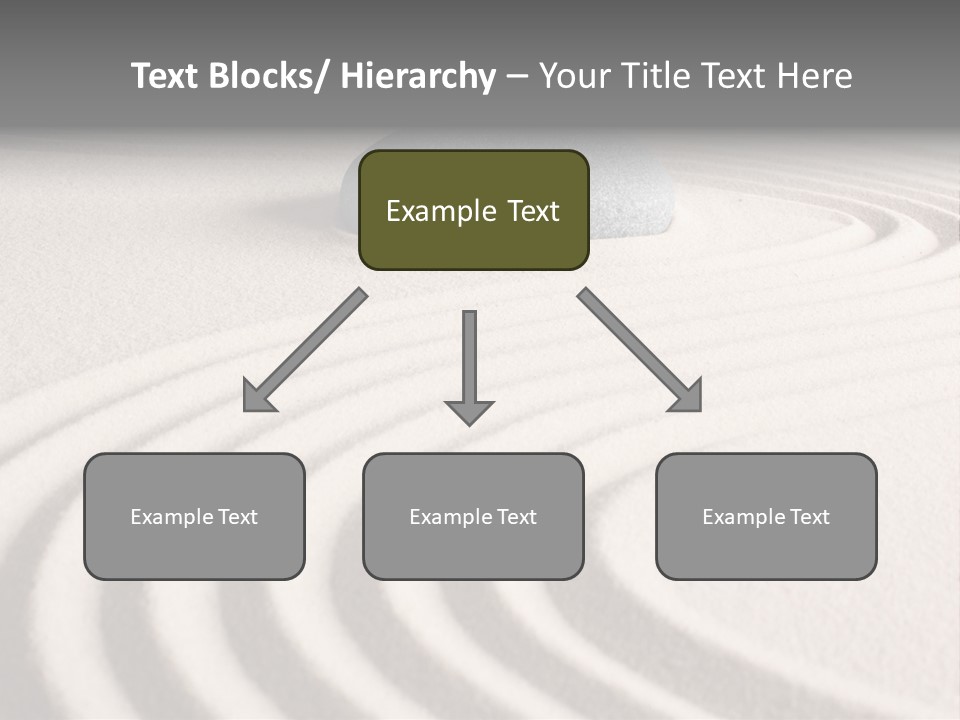 Zen Sandstone Creativity PowerPoint Template