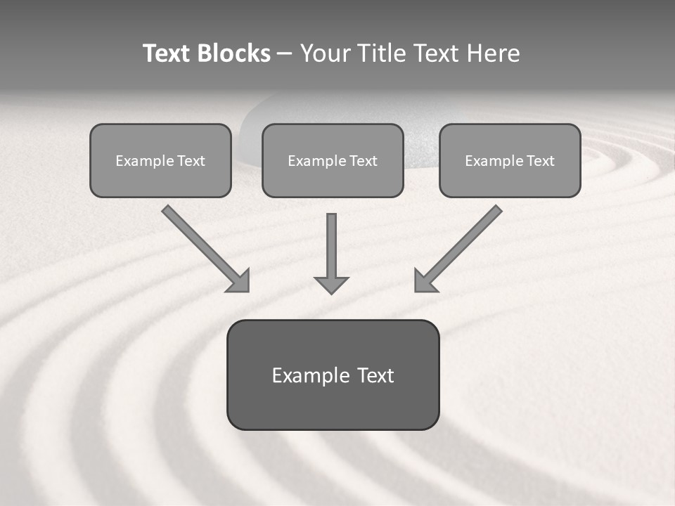 Zen Sandstone Creativity PowerPoint Template