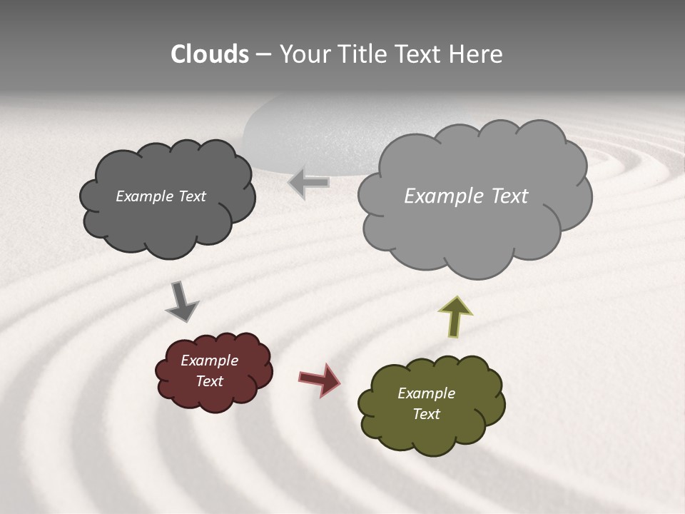 Zen Sandstone Creativity PowerPoint Template