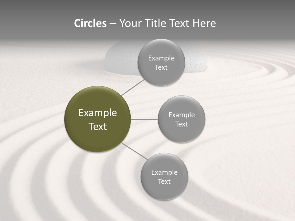 Zen Sandstone Creativity PowerPoint Template