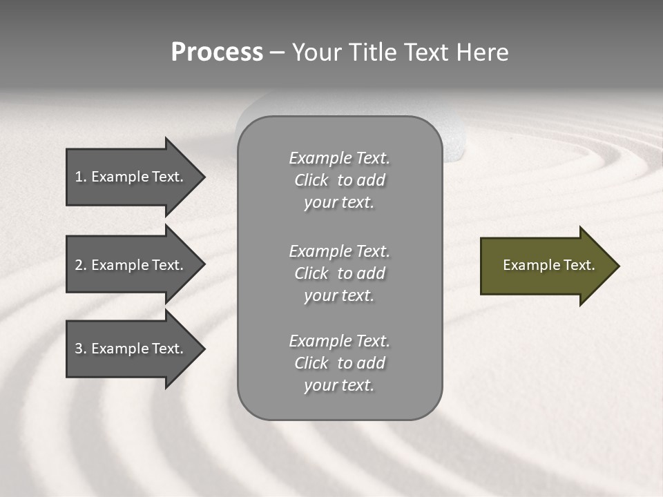 Zen Sandstone Creativity PowerPoint Template
