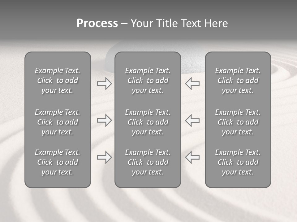 Zen Sandstone Creativity PowerPoint Template