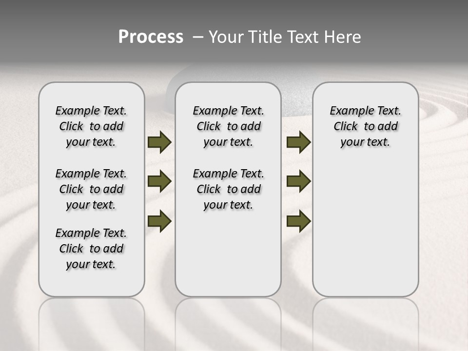 Zen Sandstone Creativity PowerPoint Template