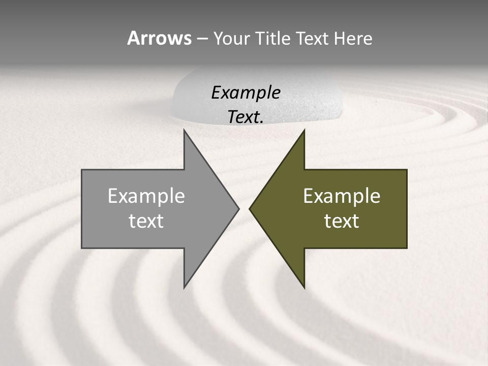 Zen Sandstone Creativity PowerPoint Template