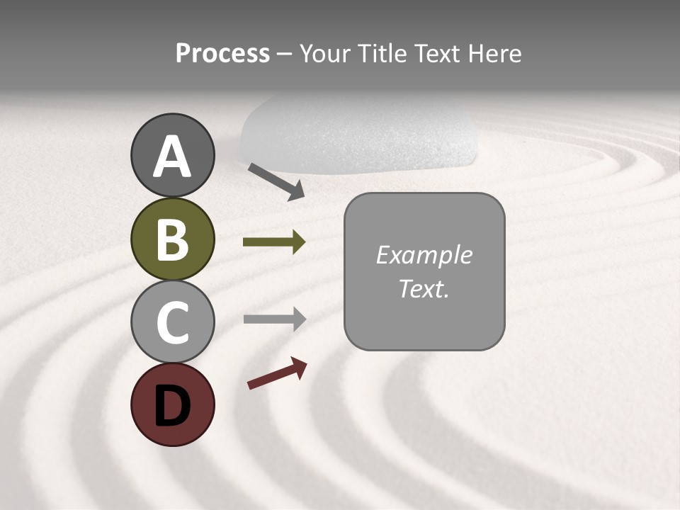 Zen Sandstone Creativity PowerPoint Template