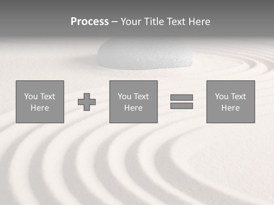 Zen Sandstone Creativity PowerPoint Template