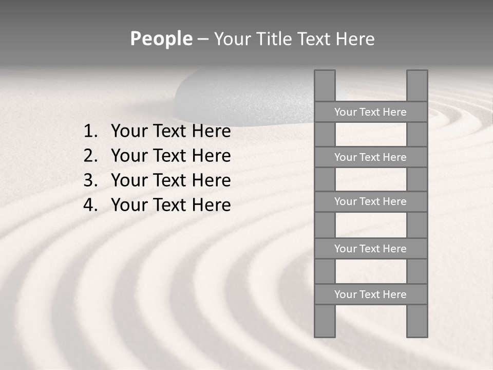 Zen Sandstone Creativity PowerPoint Template