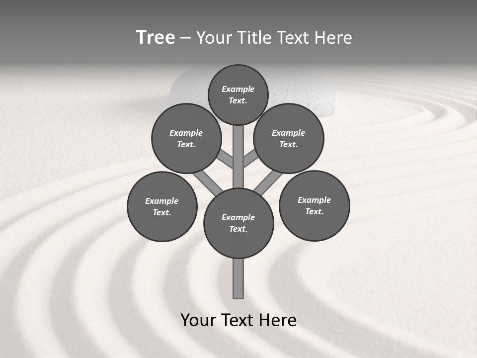 Zen Sandstone Creativity PowerPoint Template