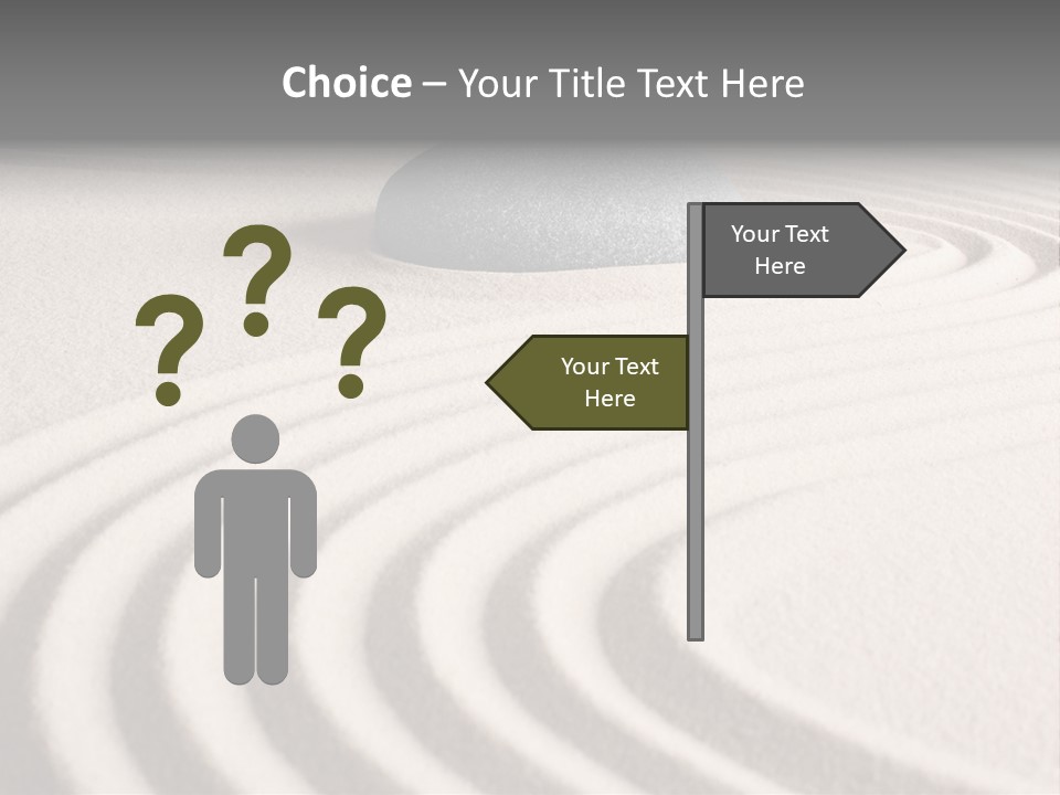 Zen Sandstone Creativity PowerPoint Template