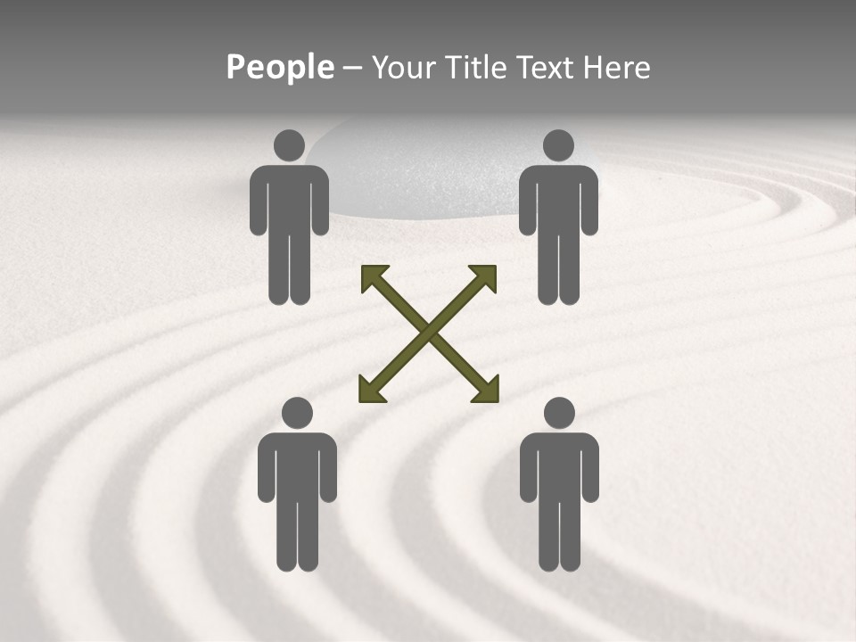 Zen Sandstone Creativity PowerPoint Template