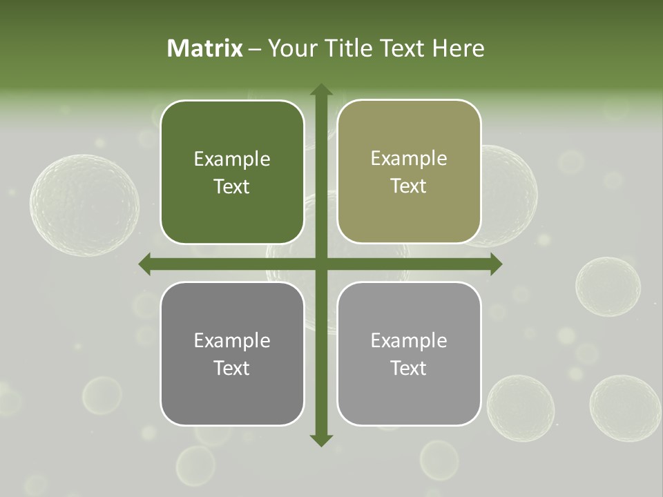 Egg Nano Microbiology PowerPoint Template