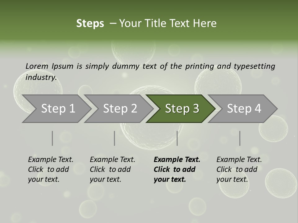 Egg Nano Microbiology PowerPoint Template