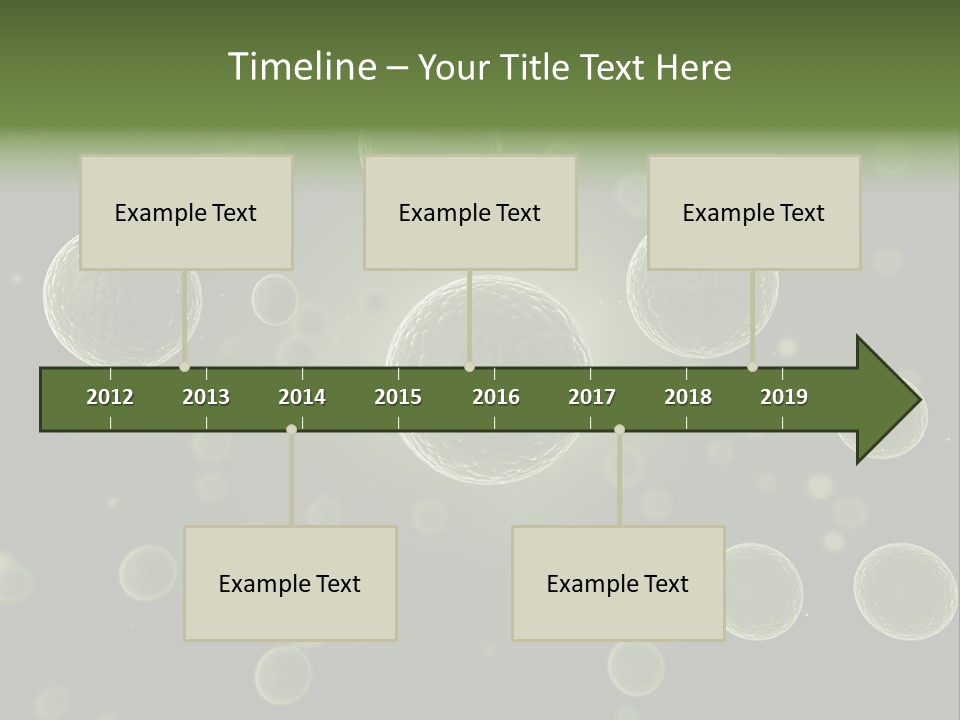 Egg Nano Microbiology PowerPoint Template