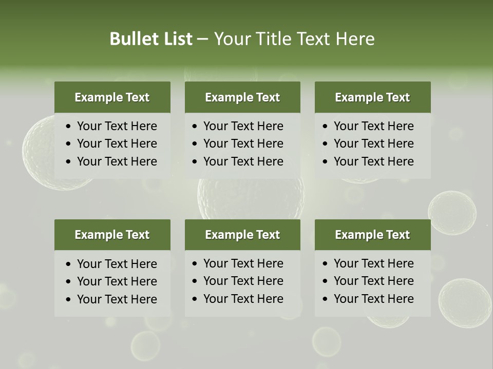 Egg Nano Microbiology PowerPoint Template