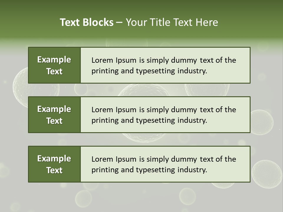 Egg Nano Microbiology PowerPoint Template