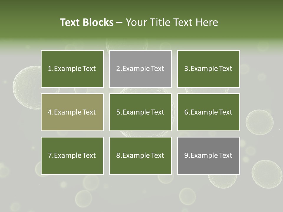 Egg Nano Microbiology PowerPoint Template