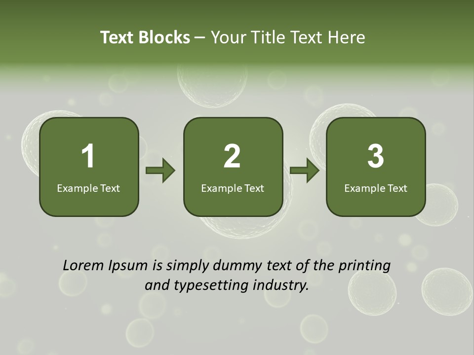 Egg Nano Microbiology PowerPoint Template