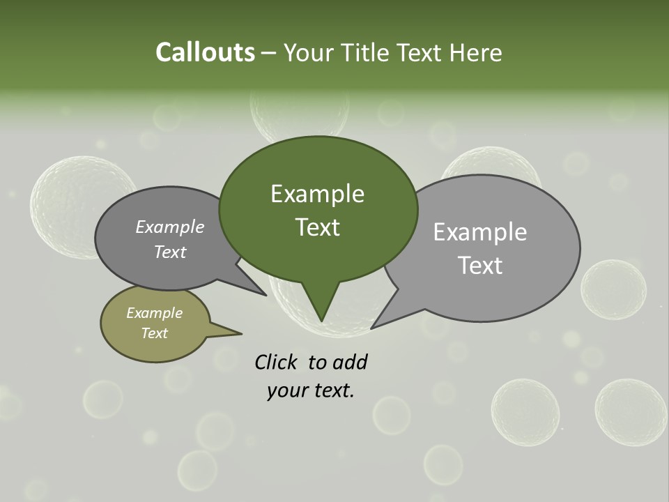 Egg Nano Microbiology PowerPoint Template