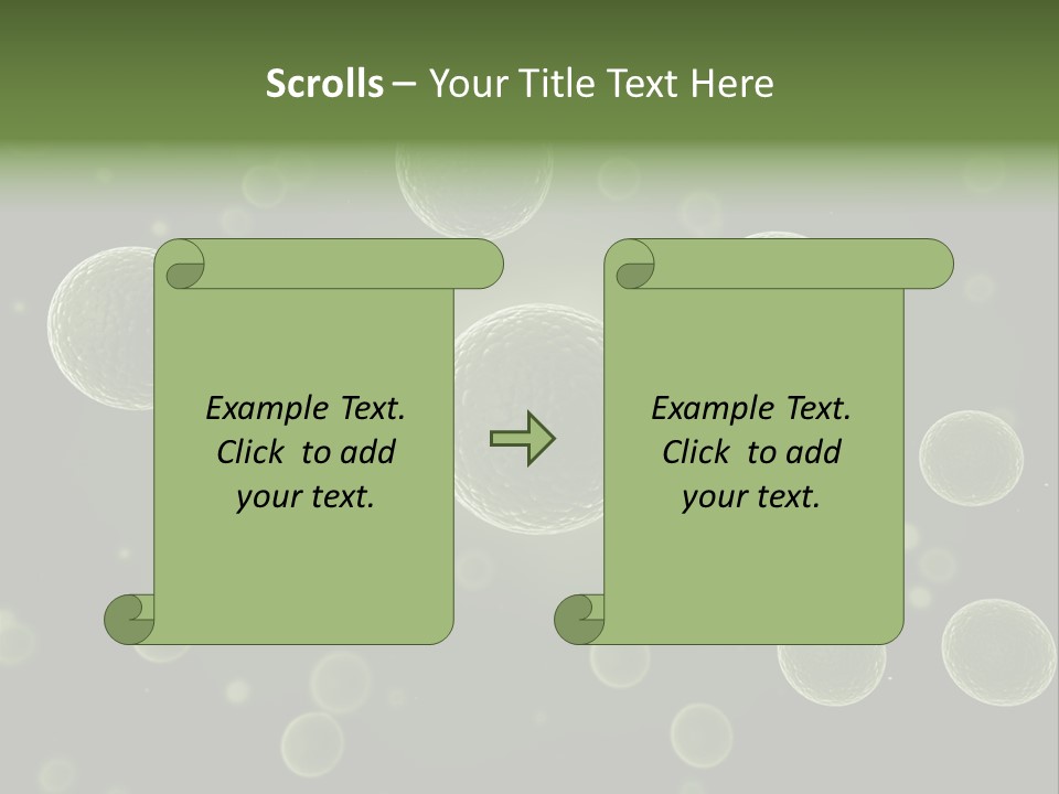 Egg Nano Microbiology PowerPoint Template