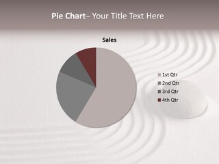 Sand Copy Space Buddhism PowerPoint Template