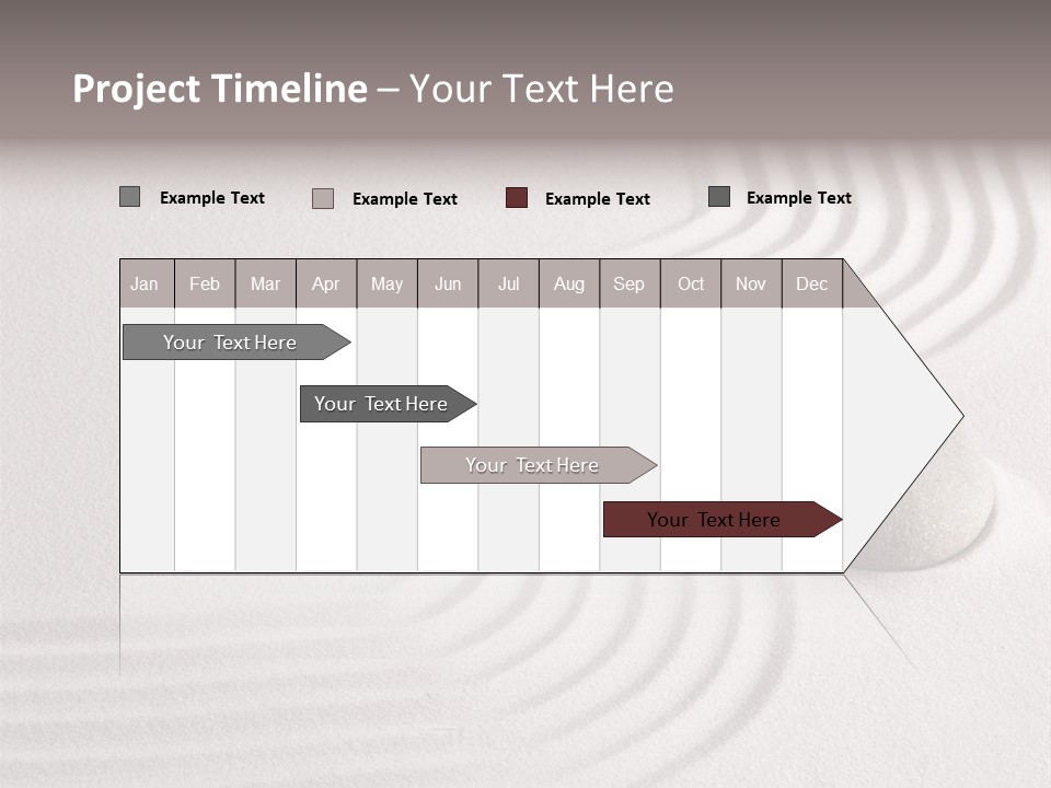Sand Copy Space Buddhism PowerPoint Template