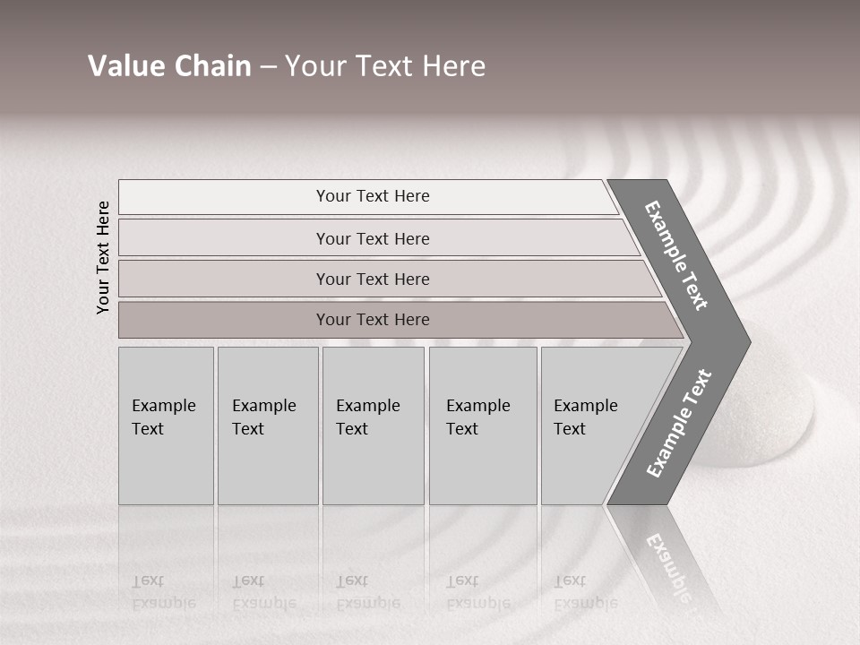 Sand Copy Space Buddhism PowerPoint Template