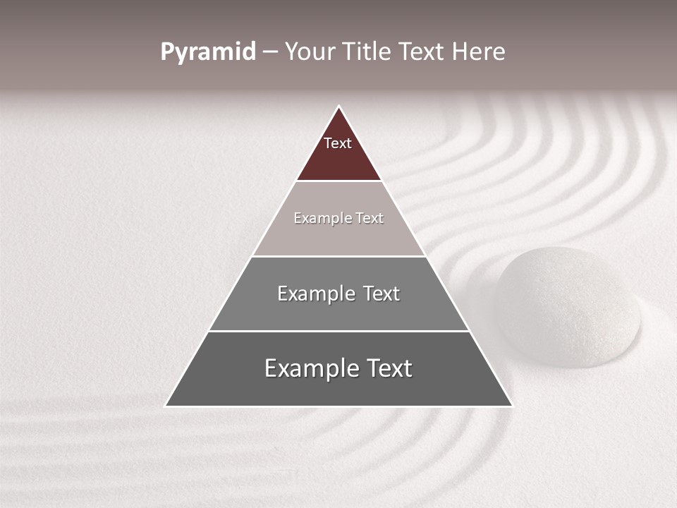 Sand Copy Space Buddhism PowerPoint Template