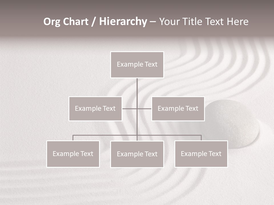 Sand Copy Space Buddhism PowerPoint Template