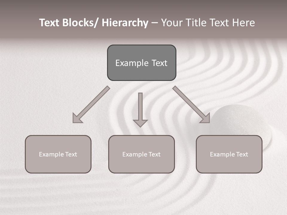 Sand Copy Space Buddhism PowerPoint Template