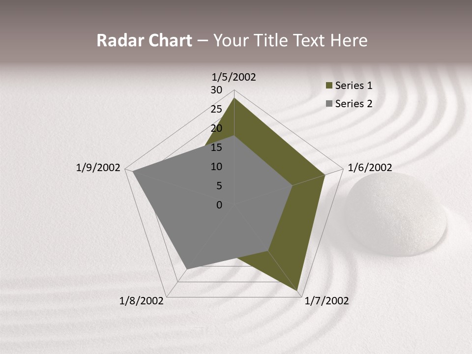 Sand Copy Space Buddhism PowerPoint Template