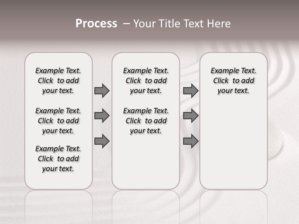 Sand Copy Space Buddhism PowerPoint Template