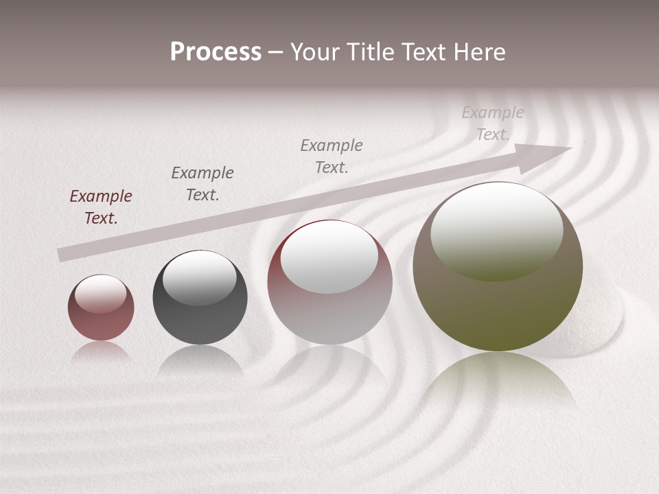 Sand Copy Space Buddhism PowerPoint Template