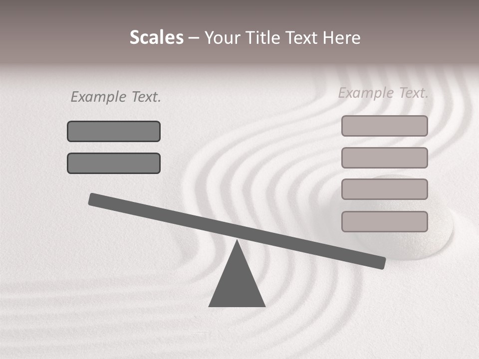 Sand Copy Space Buddhism PowerPoint Template
