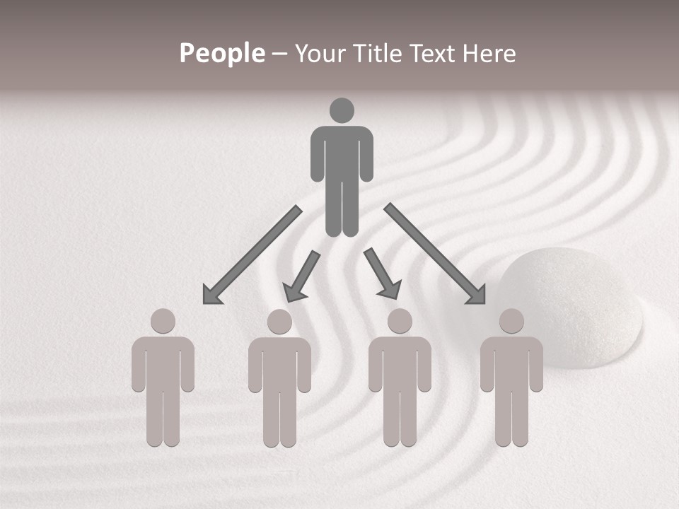 Sand Copy Space Buddhism PowerPoint Template