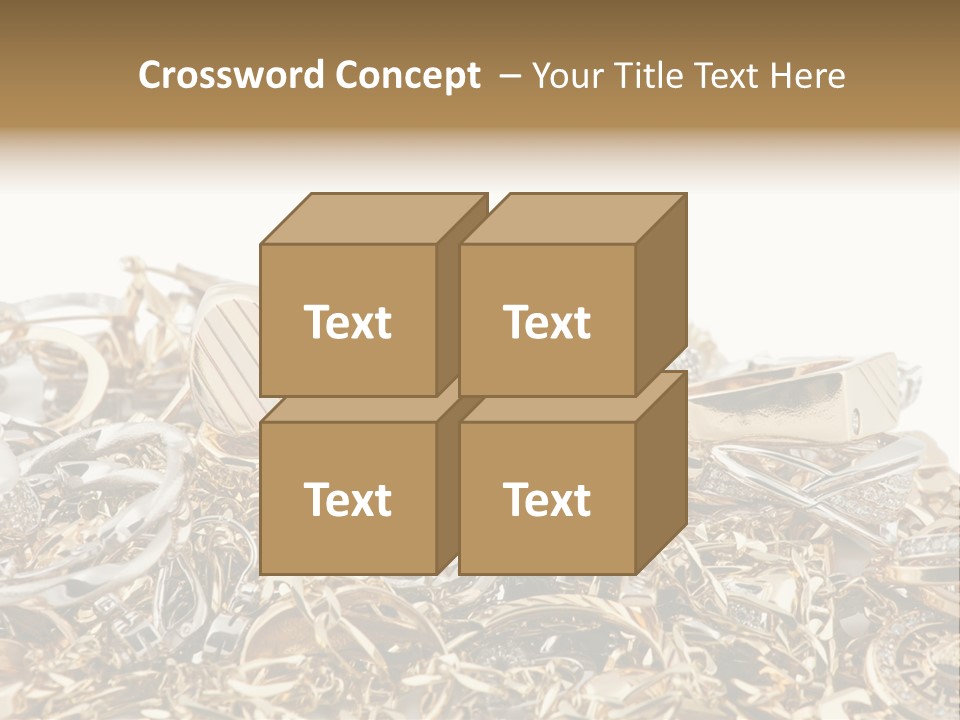 Metal Precious Jeweller PowerPoint Template