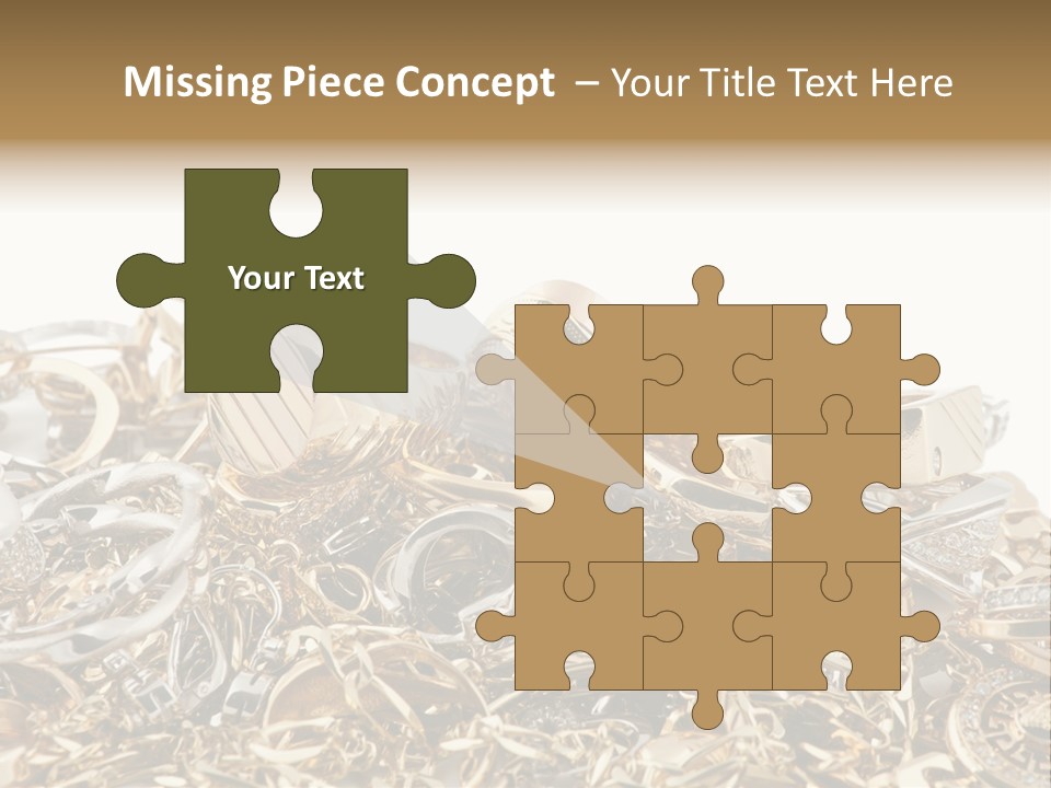 Metal Precious Jeweller PowerPoint Template