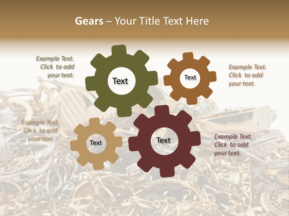 Metal Precious Jeweller PowerPoint Template