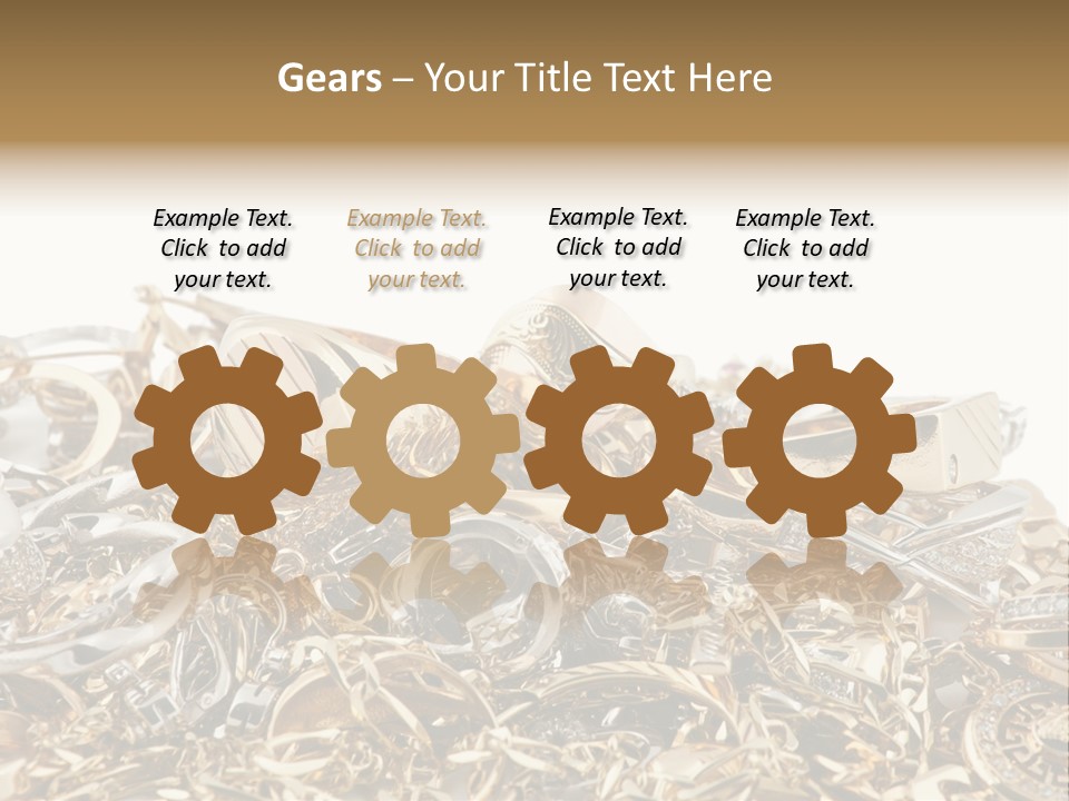 Metal Precious Jeweller PowerPoint Template