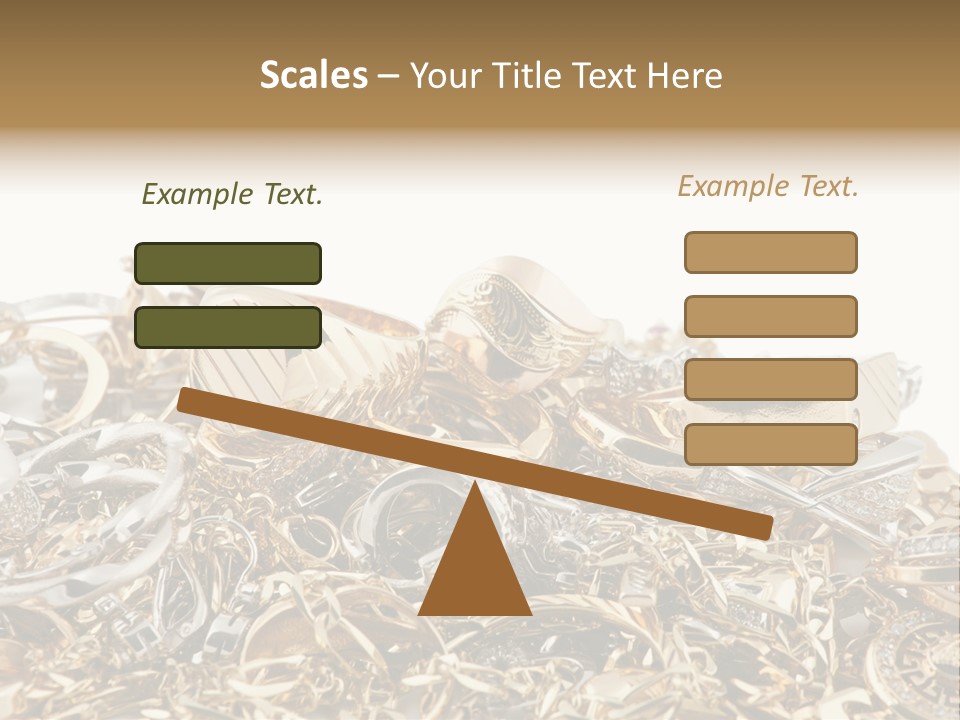 Metal Precious Jeweller PowerPoint Template