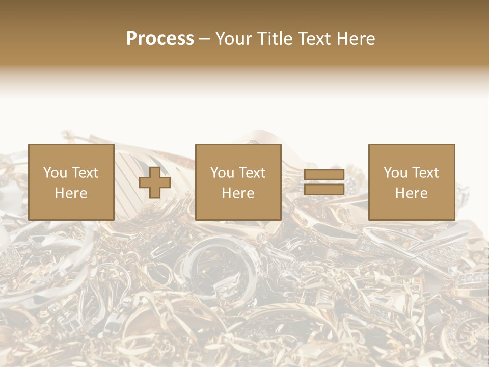 Metal Precious Jeweller PowerPoint Template