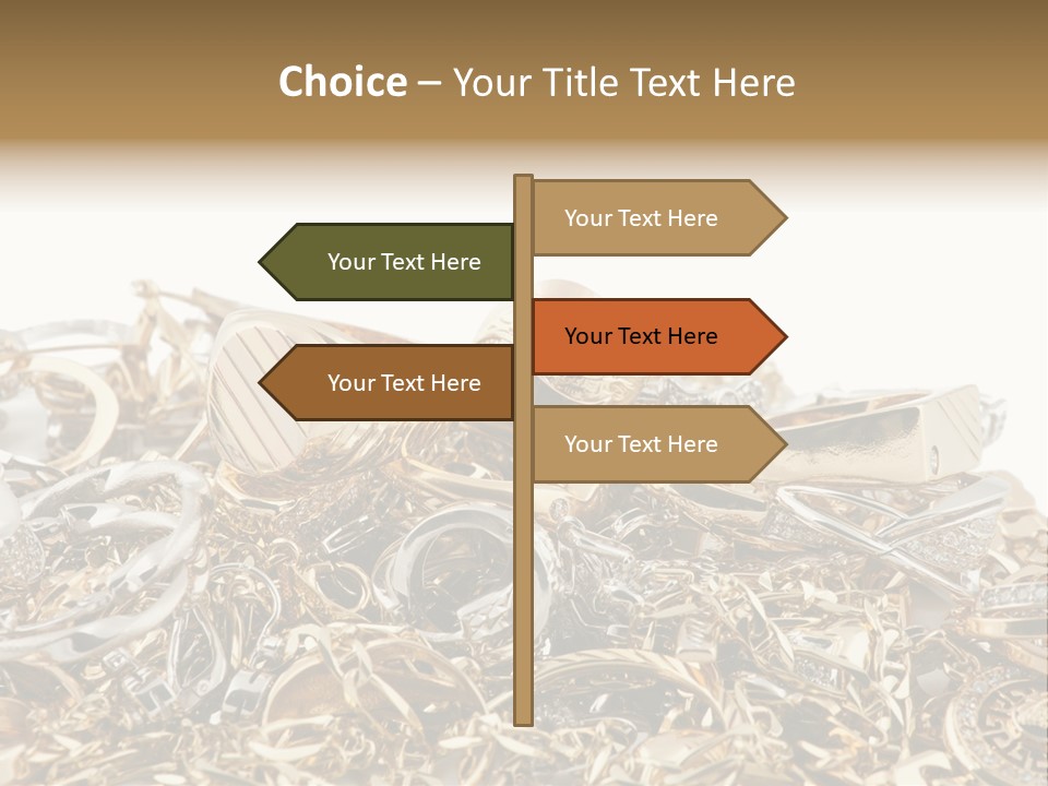 Metal Precious Jeweller PowerPoint Template