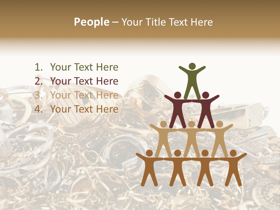 Metal Precious Jeweller PowerPoint Template