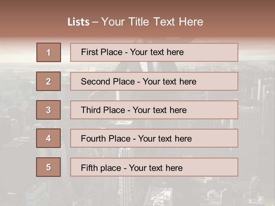 Equilibrium Job Walk PowerPoint Template