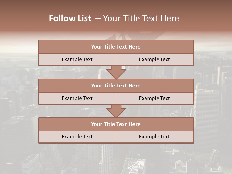 Equilibrium Job Walk PowerPoint Template